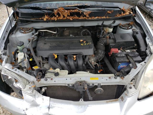 2T1KR32E58C717259 - 2008 TOYOTA COROLLA MA XR GRAY photo 11