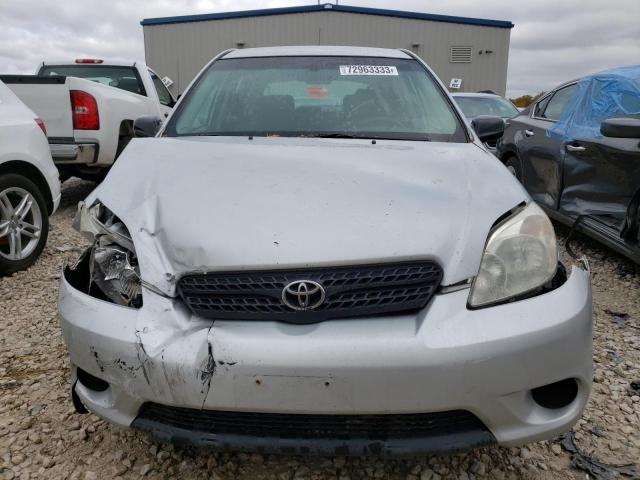 2T1KR32E58C717259 - 2008 TOYOTA COROLLA MA XR GRAY photo 5
