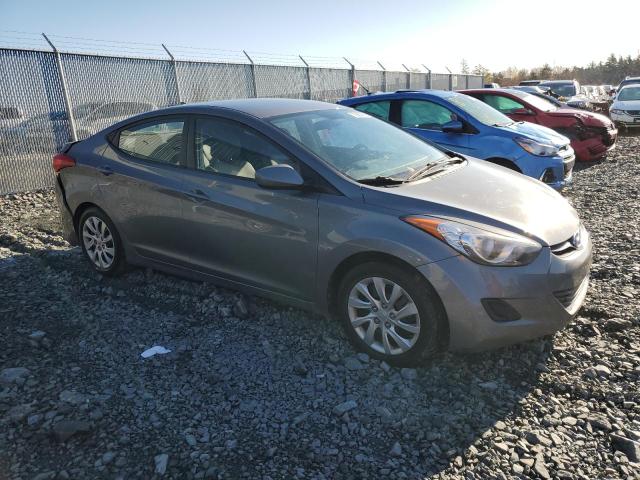 5NPDH4AEXDH454051 - 2013 HYUNDAI ELANTRA GLS SILVER photo 4