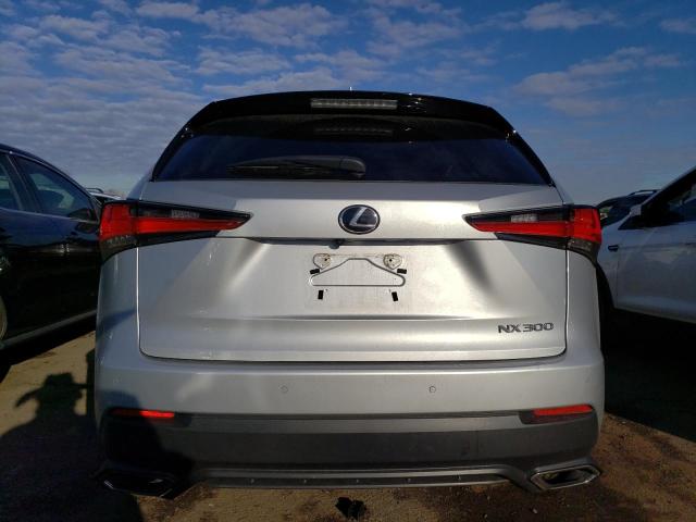 JTJBARBZ2K2187087 - 2019 LEXUS NX 300 BASE Srebrny zdjęcie 6