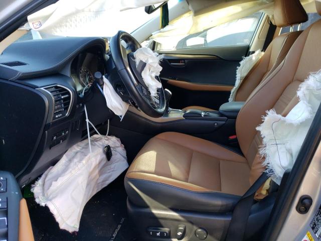 JTJBARBZ2K2187087 - 2019 LEXUS NX 300 BASE Srebrny zdjęcie 7