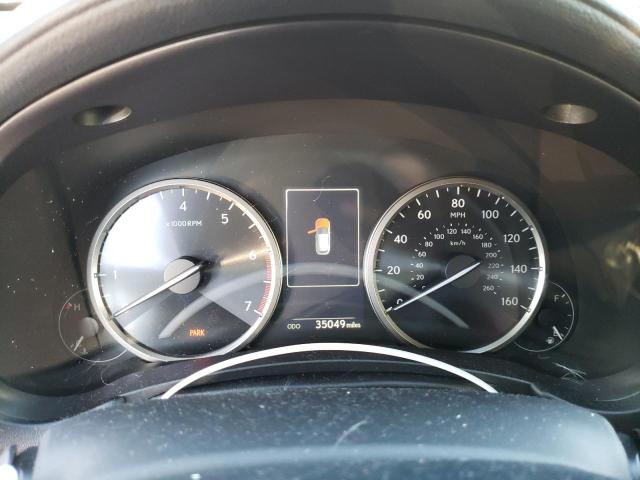 JTJBARBZ2K2187087 - 2019 LEXUS NX 300 BASE Srebrny zdjęcie 9