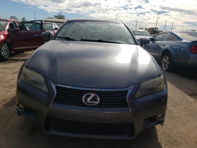 JTHBS1BLXD5003172 - 2013 LEXUS GS 450H GRAY photo 5