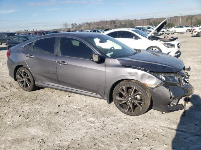 19XFC2F83KE002295 - 2019 HONDA CIVIC SPORT GRAY photo 4