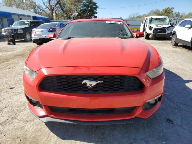 1FA6P8TH7F5326255 - 2015 FORD MUSTANG RED photo 5