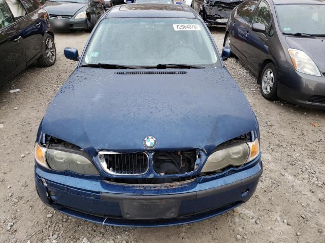 WBAEU33422PF69579 - 2002 BMW 325 XI BLUE photo 5