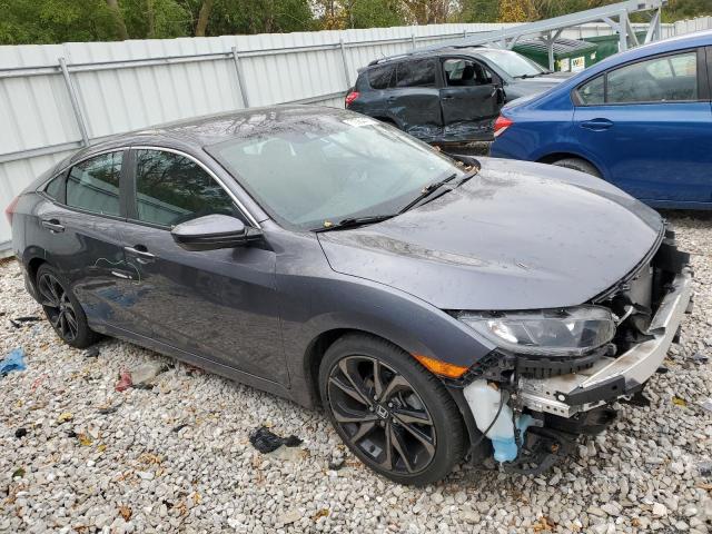 2HGFC2F87KH591583 - 2019 HONDA CIVIC SPORT 灰色 照片 4