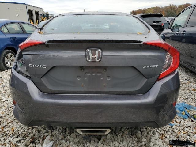 2HGFC2F87KH591583 - 2019 HONDA CIVIC SPORT 灰色 照片 6