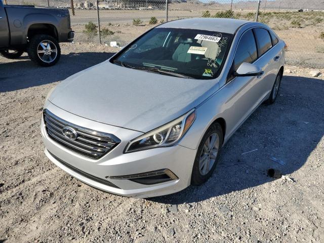 5NPE24AA3FH096829 - 2015 HYUNDAI SONATA ECO SILVER photo 1