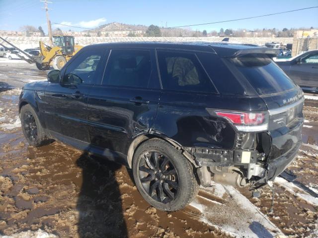 SALWR2VF2GA647943 - 2016 LAND ROVER RANGE ROVE HSE BLACK photo 2