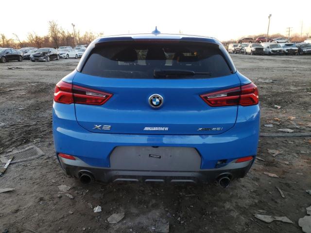 WBXYJ5C38JEF73192 - 2018 BMW X2 XDRIVE28I BLUE photo 6