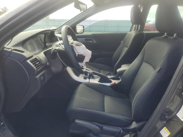 1HGCR2F35FA039641 - 2015 HONDA ACCORD LX GRAY photo 7