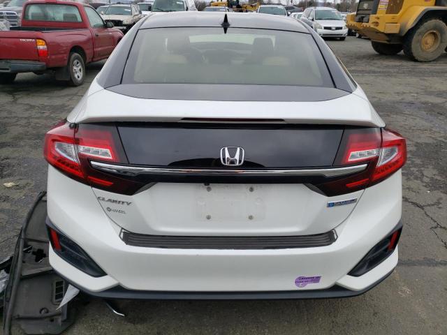 JHMZC5F17JC024189 - 2018 HONDA CLARITY WHITE photo 6