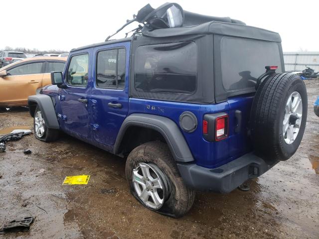 1C4HJXDGXLW283010 - 2020 JEEP WRANGLER U SPORT ლურჯი ფოტო 2