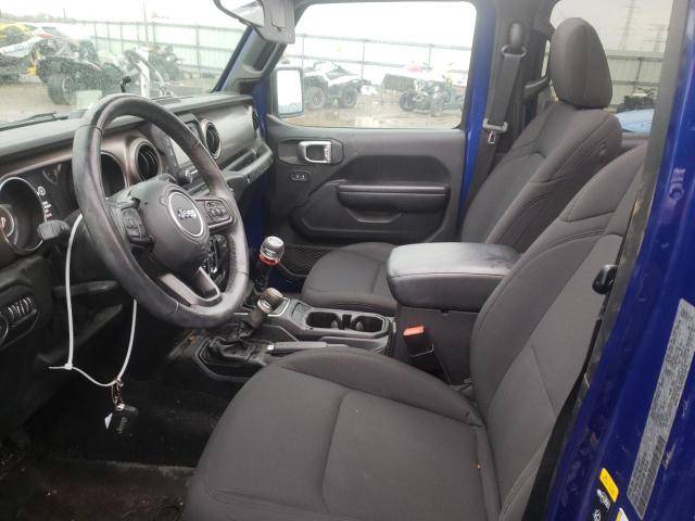 1C4HJXDGXLW283010 - 2020 JEEP WRANGLER U SPORT ლურჯი ფოტო 7