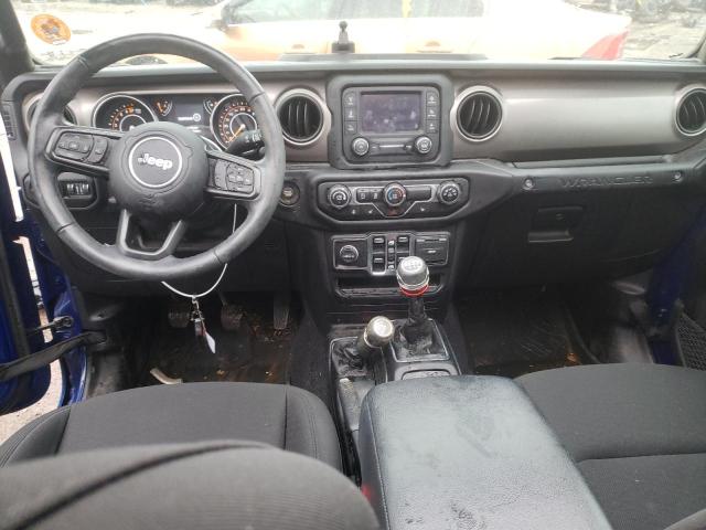 1C4HJXDGXLW283010 - 2020 JEEP WRANGLER U SPORT ლურჯი ფოტო 8