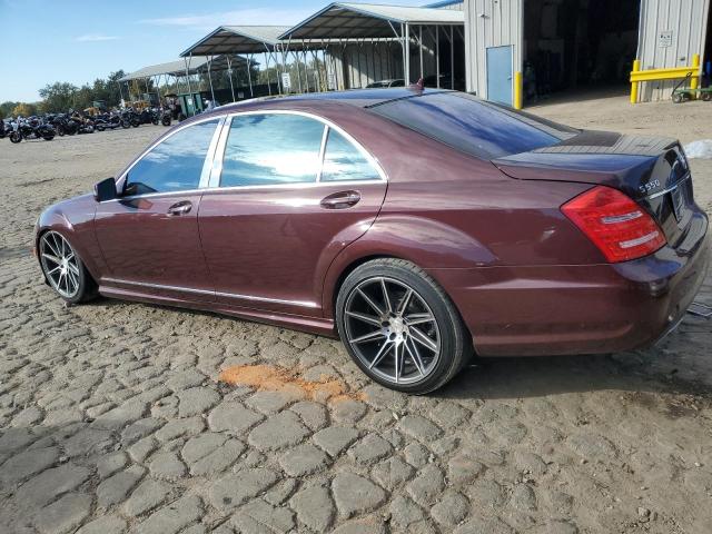 WDDNG7BB3BA411940 - 2011 MERCEDES-BENZ S 550 BURGUNDY photo 2