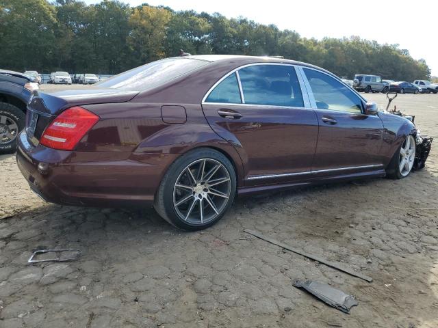 WDDNG7BB3BA411940 - 2011 MERCEDES-BENZ S 550 BURGUNDY photo 3