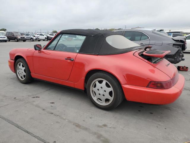 WP0CB2967MS460227 - 1991 PORSCHE 911 CARRERA 2 RED photo 2