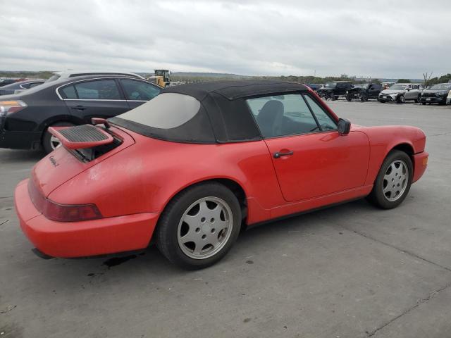 WP0CB2967MS460227 - 1991 PORSCHE 911 CARRERA 2 RED photo 3