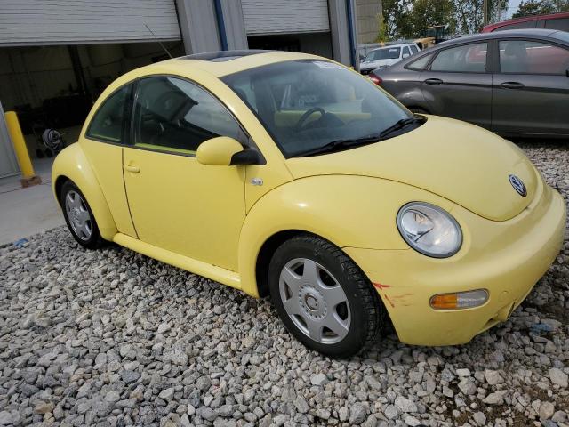 3VWCS21C41M411702 - 2001 VOLKSWAGEN NEW BEETLE GLS YELLOW photo 4