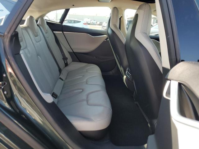 5YJSA1H1XEFP52418 - 2014 TESLA MODEL S GREEN photo 10