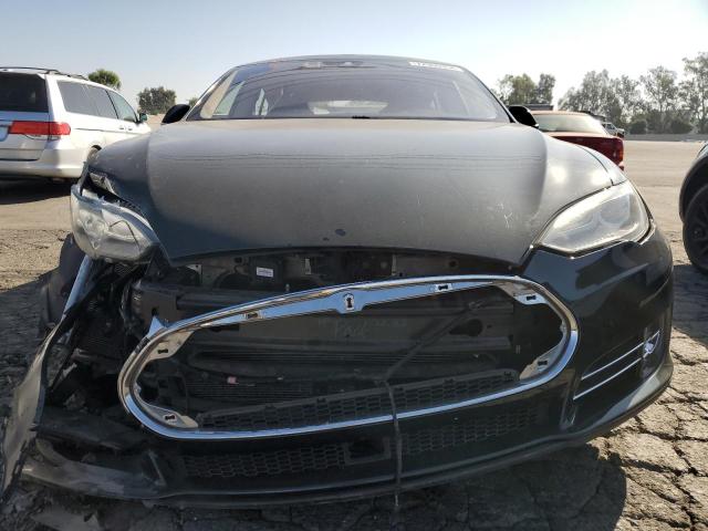 5YJSA1H1XEFP52418 - 2014 TESLA MODEL S GREEN photo 5