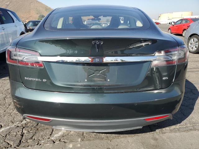 5YJSA1H1XEFP52418 - 2014 TESLA MODEL S GREEN photo 6