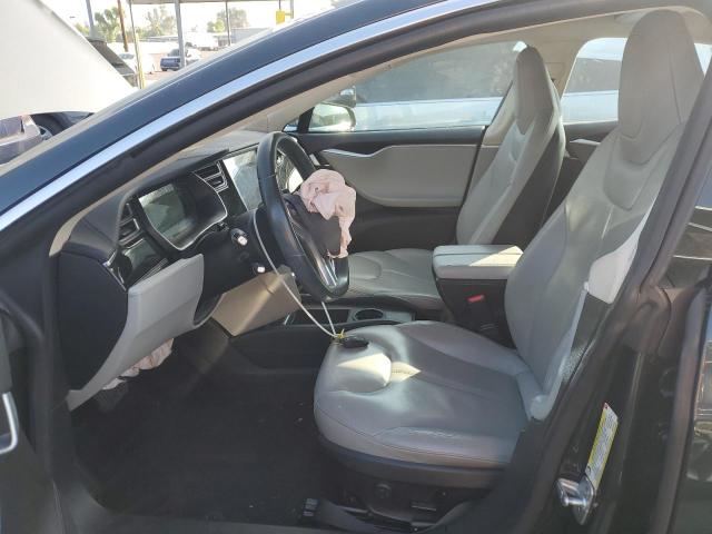 5YJSA1H1XEFP52418 - 2014 TESLA MODEL S GREEN photo 7