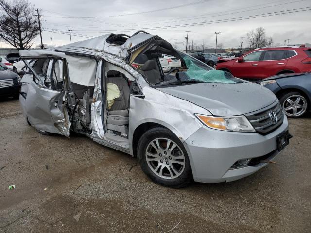 5FNRL5H60CB036197 - 2012 HONDA ODYSSEY EXL SILVER photo 4