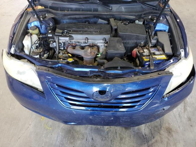 4T1BE46K07U174322 - 2007 TOYOTA CAMRY CE BLUE photo 11