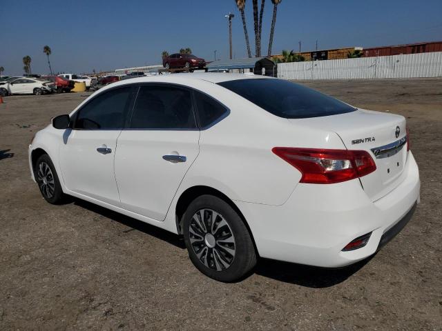 3N1AB7AP3GL666191 - 2016 NISSAN SENTRA S WHITE photo 2