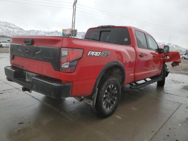 1N6AA1FB8MN530982 - 2021 NISSAN TITAN XD SV RED photo 3