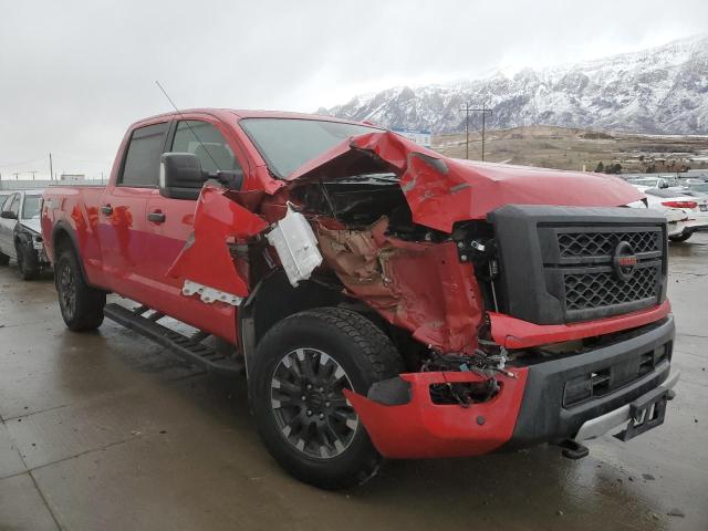 1N6AA1FB8MN530982 - 2021 NISSAN TITAN XD SV RED photo 4