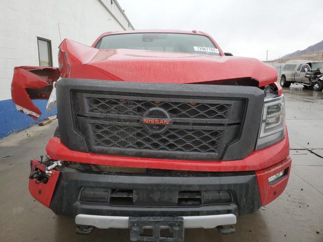 1N6AA1FB8MN530982 - 2021 NISSAN TITAN XD SV RED photo 5