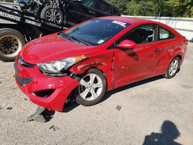 KMHDH6AE0DU007841 - 2013 HYUNDAI ELANTRA CO GS RED photo 1