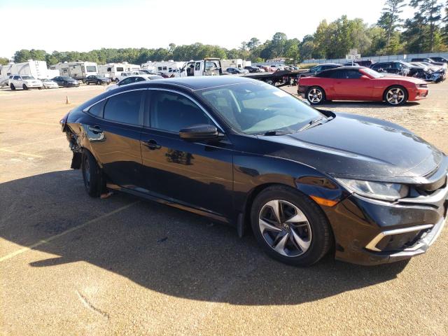 19XFC2F64KE048636 - 2019 HONDA CIVIC LX BLACK photo 4