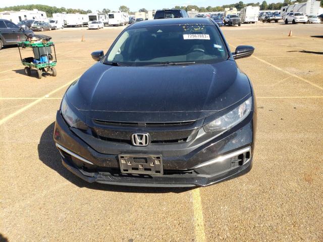 19XFC2F64KE048636 - 2019 HONDA CIVIC LX BLACK photo 5