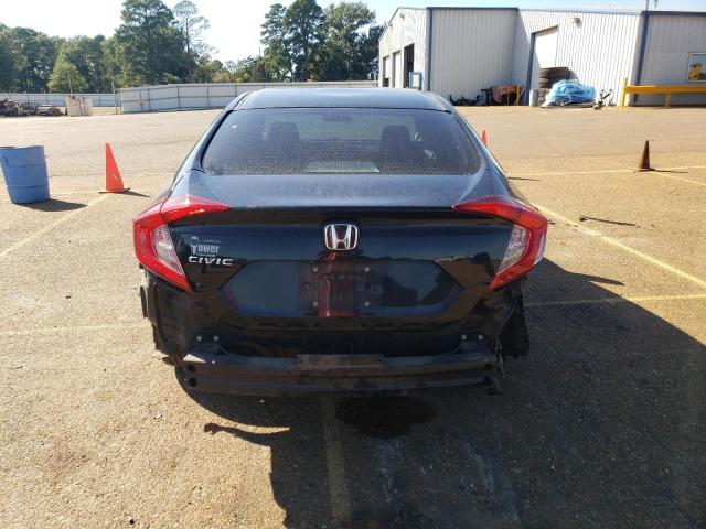 19XFC2F64KE048636 - 2019 HONDA CIVIC LX BLACK photo 6