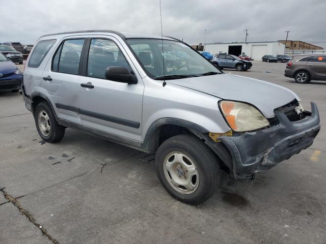 JHLRD684X3C013866 - 2003 HONDA CR-V LX SILVER photo 4