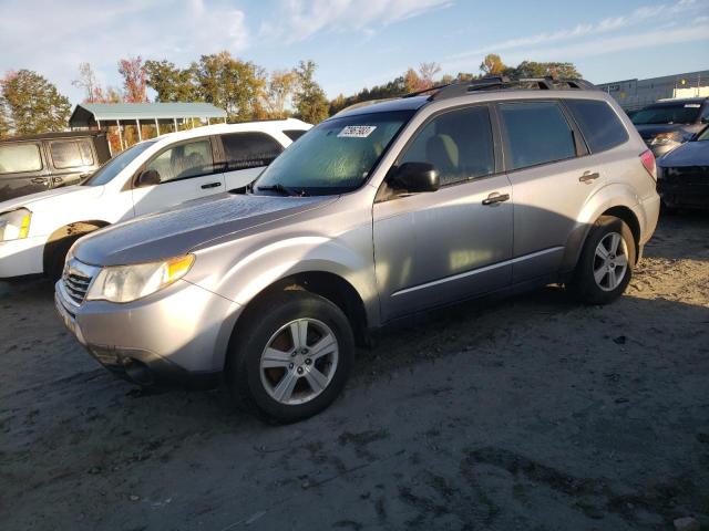 JF2SH6BC8AH770091 - 2010 SUBARU FORESTER XS Silber Foto 1