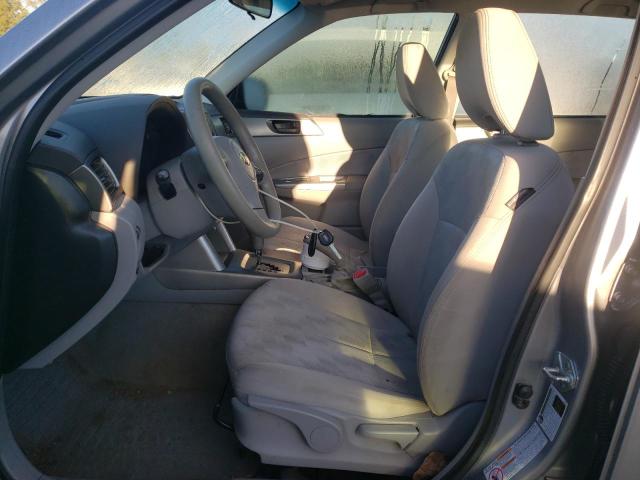 JF2SH6BC8AH770091 - 2010 SUBARU FORESTER XS Silber Foto 7