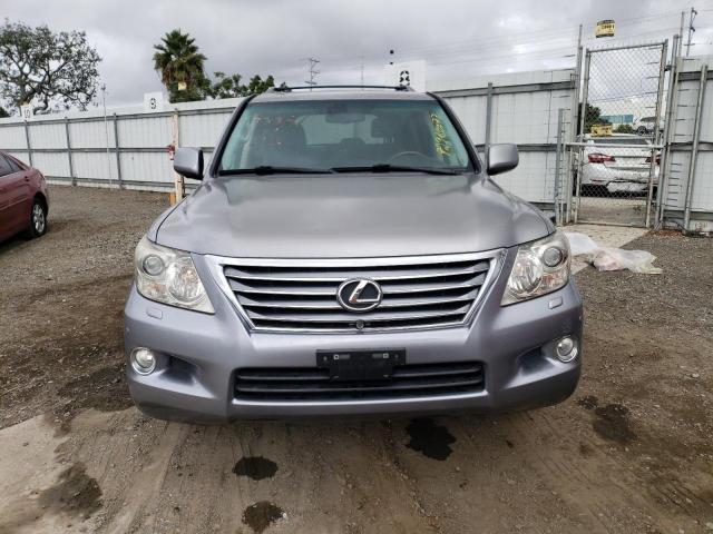 JTJHY7AX6B4057411 - 2011 LEXUS LX 570 SILVER photo 5