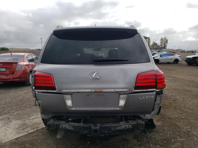 JTJHY7AX6B4057411 - 2011 LEXUS LX 570 SILVER photo 6