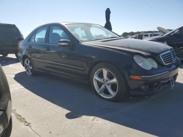 WDBRF52H76A899625 - 2006 MERCEDES-BENZ C 230 BLACK photo 4