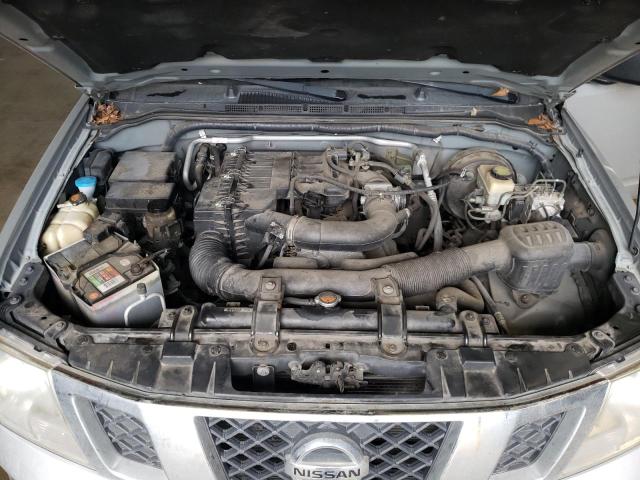 1N6BD0CT0EN718528 - 2014 NISSAN FRONTIER S SILVER photo 11