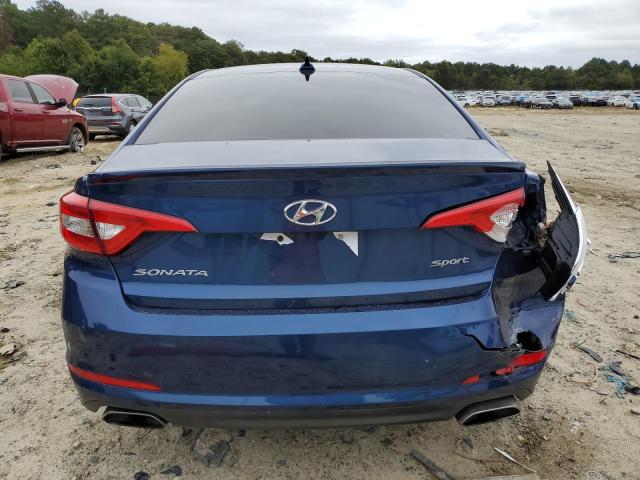 5NPE34AFXHH578340 - 2017 HYUNDAI SONATA SPORT BLUE photo 6