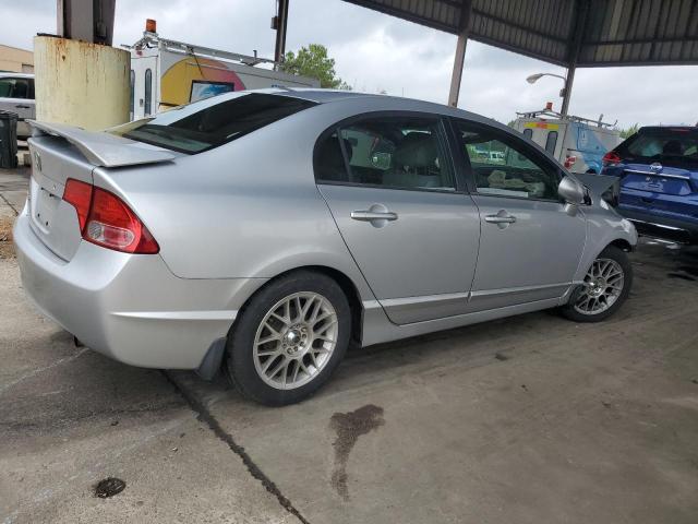 1HGFA15526L065281 - 2006 HONDA CIVIC LX SILVER photo 3