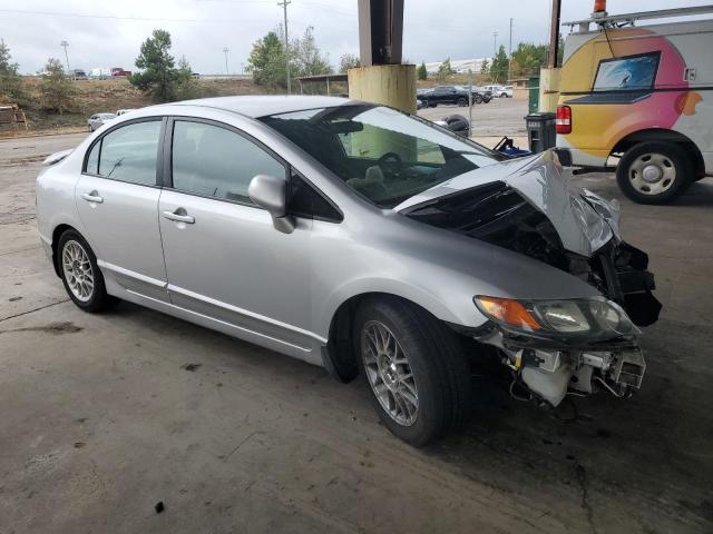 1HGFA15526L065281 - 2006 HONDA CIVIC LX SILVER photo 4