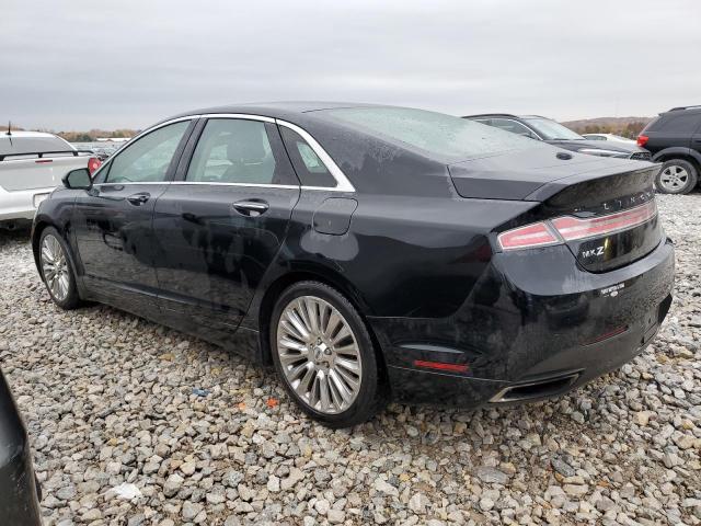 3LN6L2G96GR609066 - 2016 LINCOLN MKZ BLACK photo 2